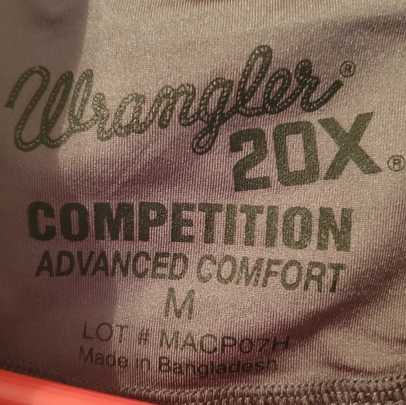 Men's Wrangler 20X Competition Advanced Comfort Polo - Picture 3 of 5
